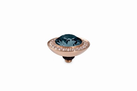 Qudo Rose Gold Topper Tondo Deluxe 13mm - Montana